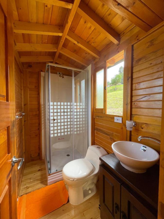 Glamping Y Chalet Aventura Park Villa De Leyva La Periquera Екстер'єр фото