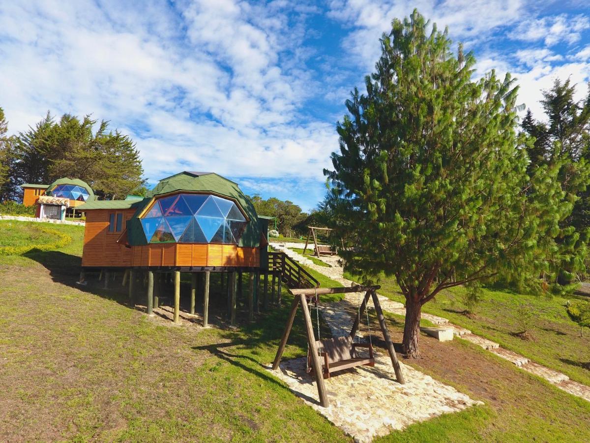 Glamping Y Chalet Aventura Park Villa De Leyva La Periquera Екстер'єр фото