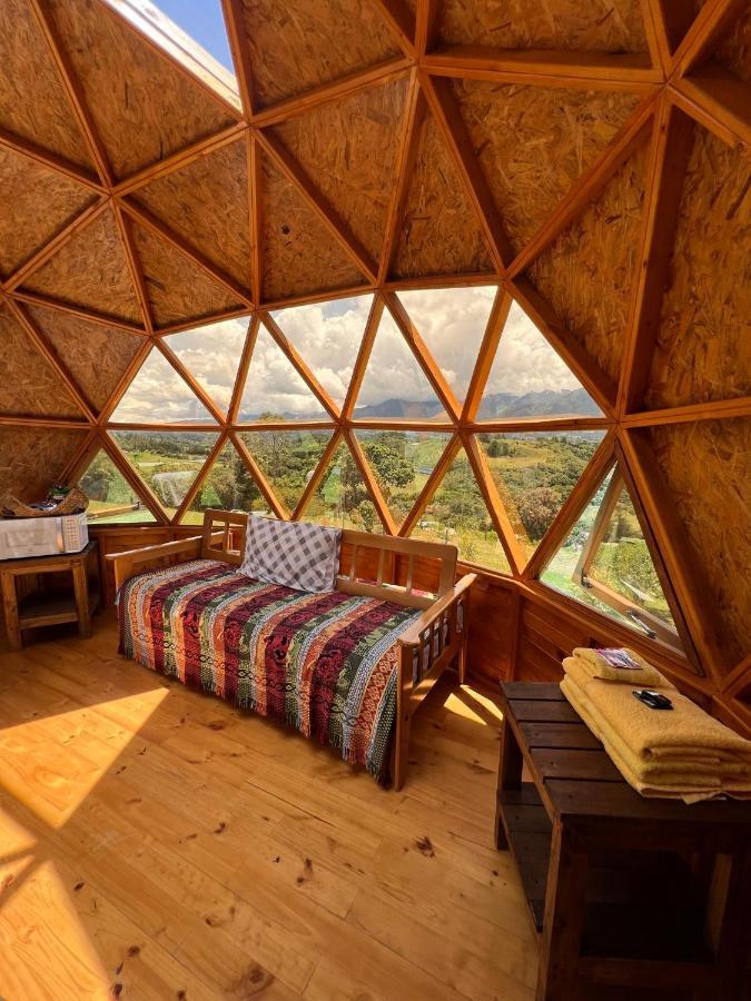 Glamping Y Chalet Aventura Park Villa De Leyva La Periquera Екстер'єр фото