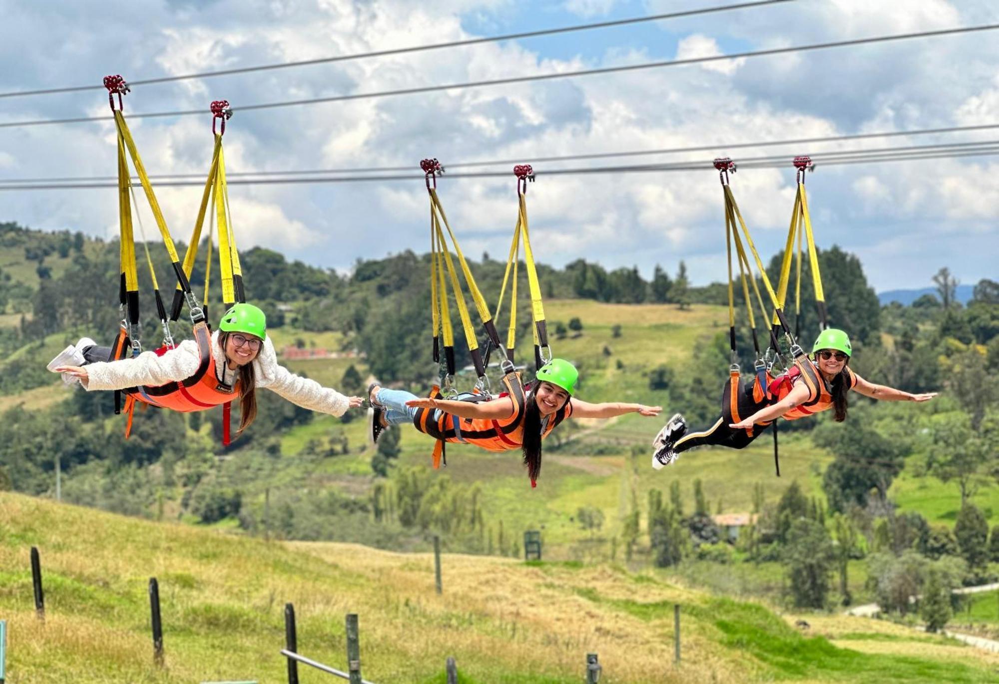 Glamping Y Chalet Aventura Park Villa De Leyva La Periquera Екстер'єр фото