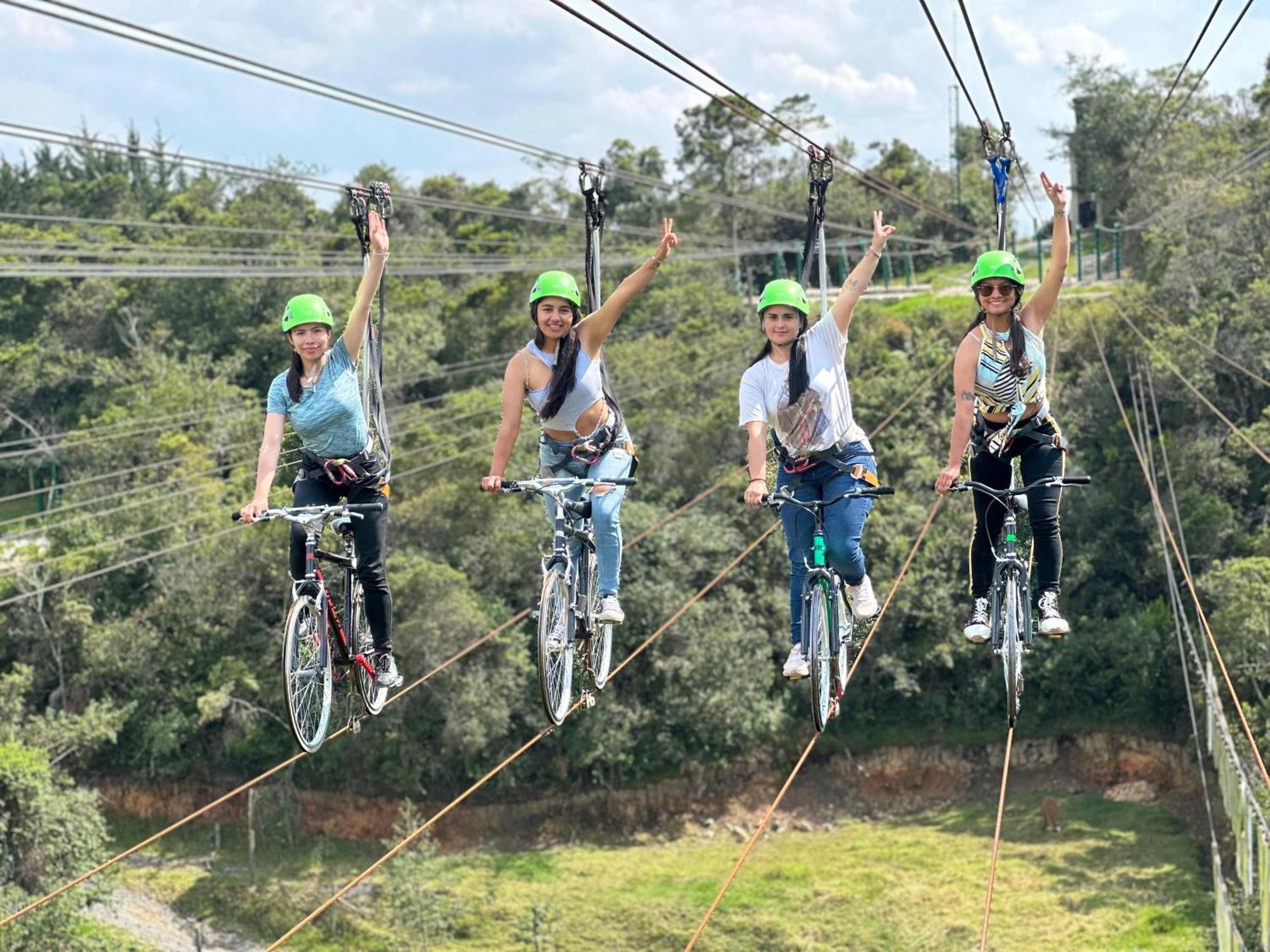 Glamping Y Chalet Aventura Park Villa De Leyva La Periquera Екстер'єр фото