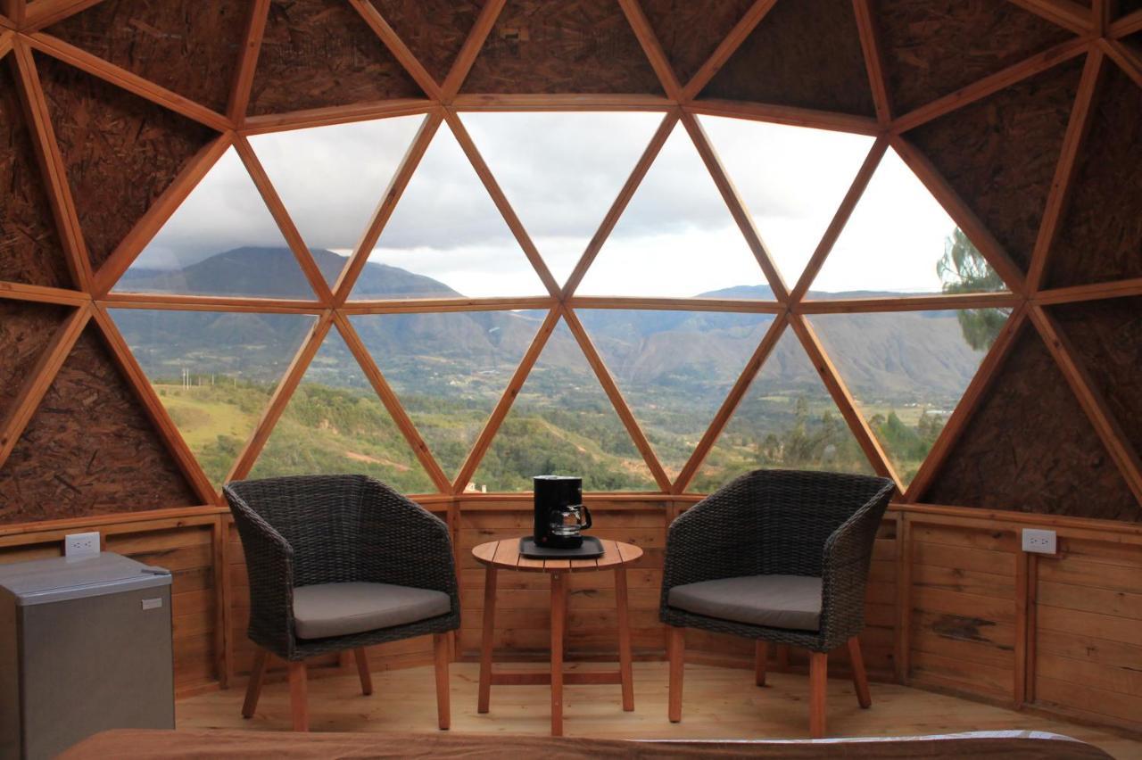 Glamping Y Chalet Aventura Park Villa De Leyva La Periquera Екстер'єр фото