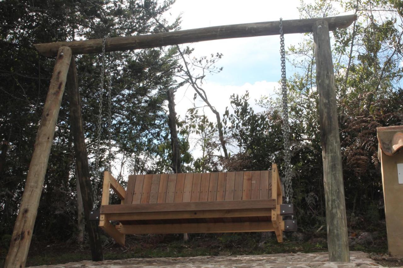 Glamping Y Chalet Aventura Park Villa De Leyva La Periquera Екстер'єр фото
