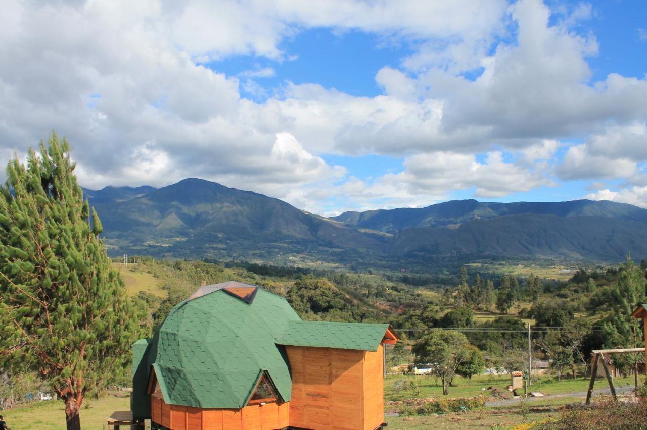 Glamping Y Chalet Aventura Park Villa De Leyva La Periquera Екстер'єр фото